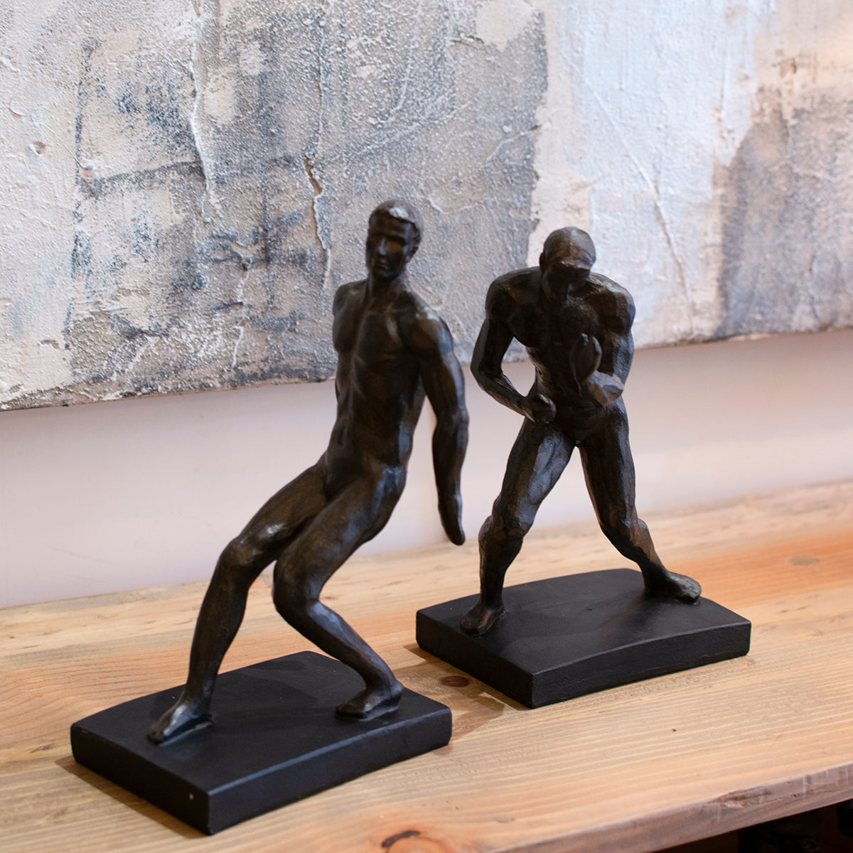 Pull Bookends Push and Pull Men Bookends – Mrs Robinson