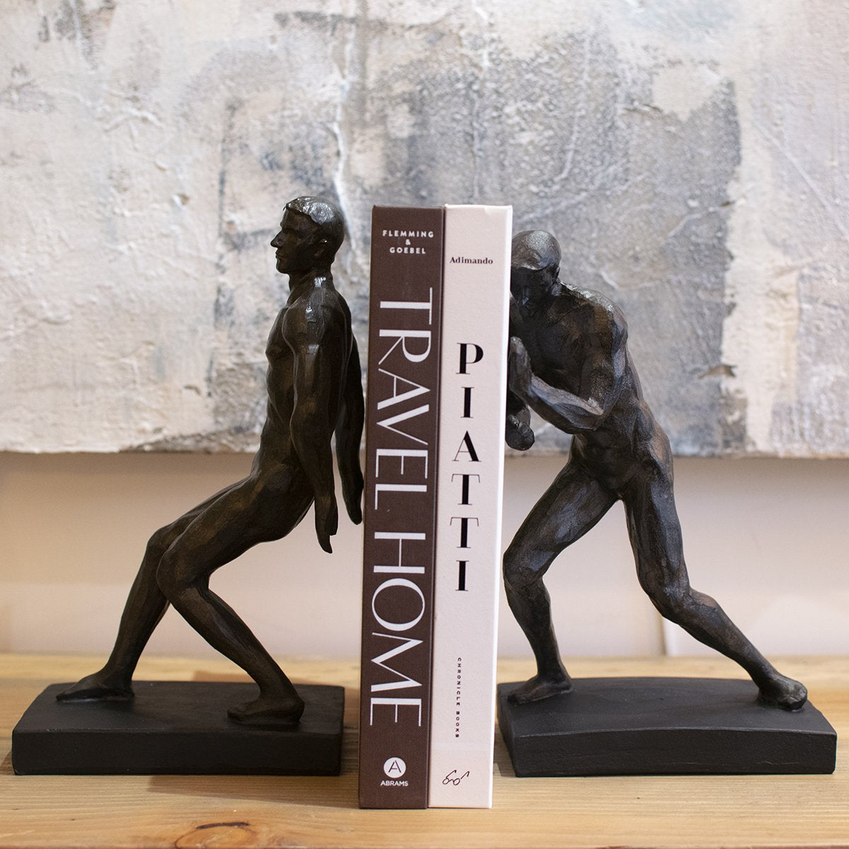 Pull Bookends Push and Pull Men Bookends – Mrs Robinson