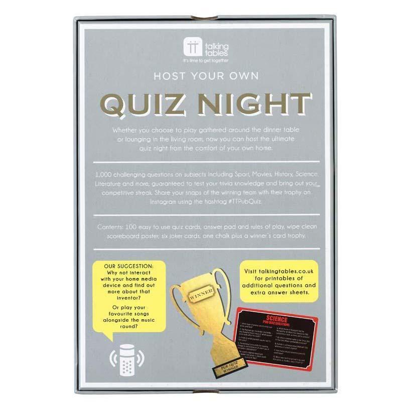 quiz night game box back