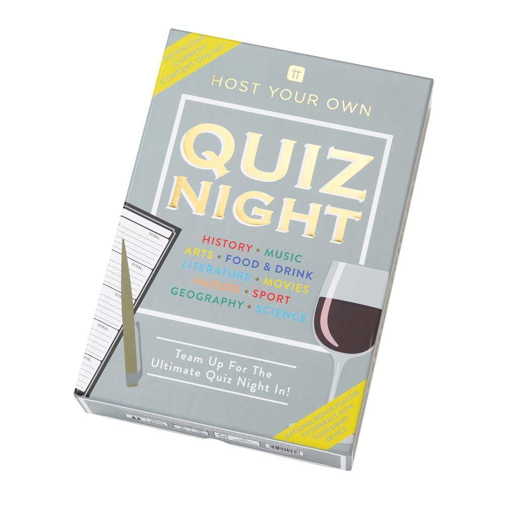 host your own quiz night game 