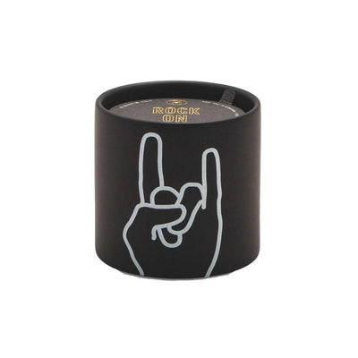 'Rock On' Leather & Oakmoss Soy Scented Candle - Mrs Robinson