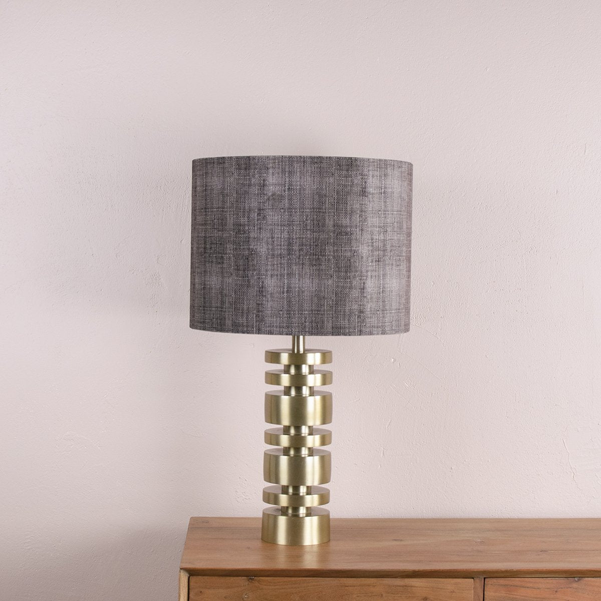 matt gold table lamp base