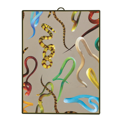Seletti Snakes Glass Mirror - 22cm x 29cm - Mrs Robinson