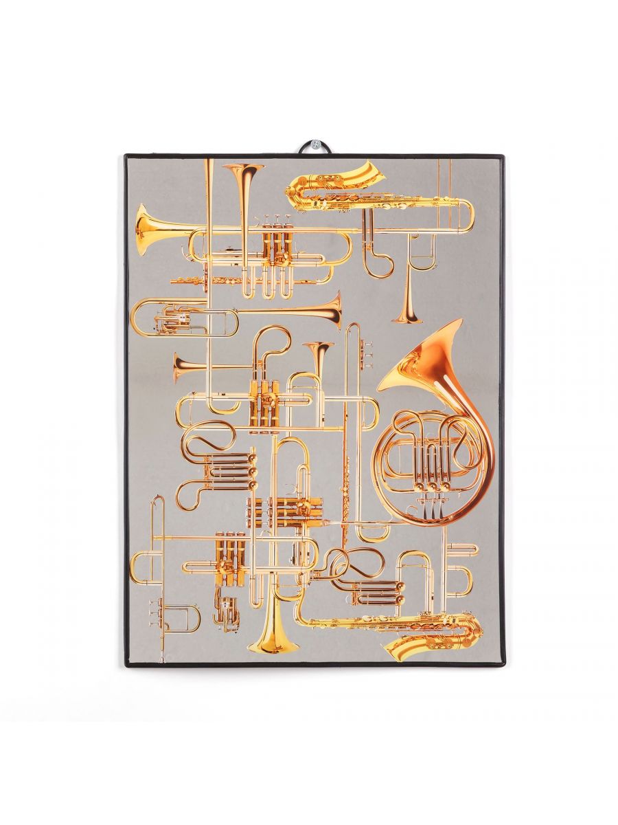 Seletti Trumpets Glass Mirror - 30cm x 40cm - Mrs Robinson
